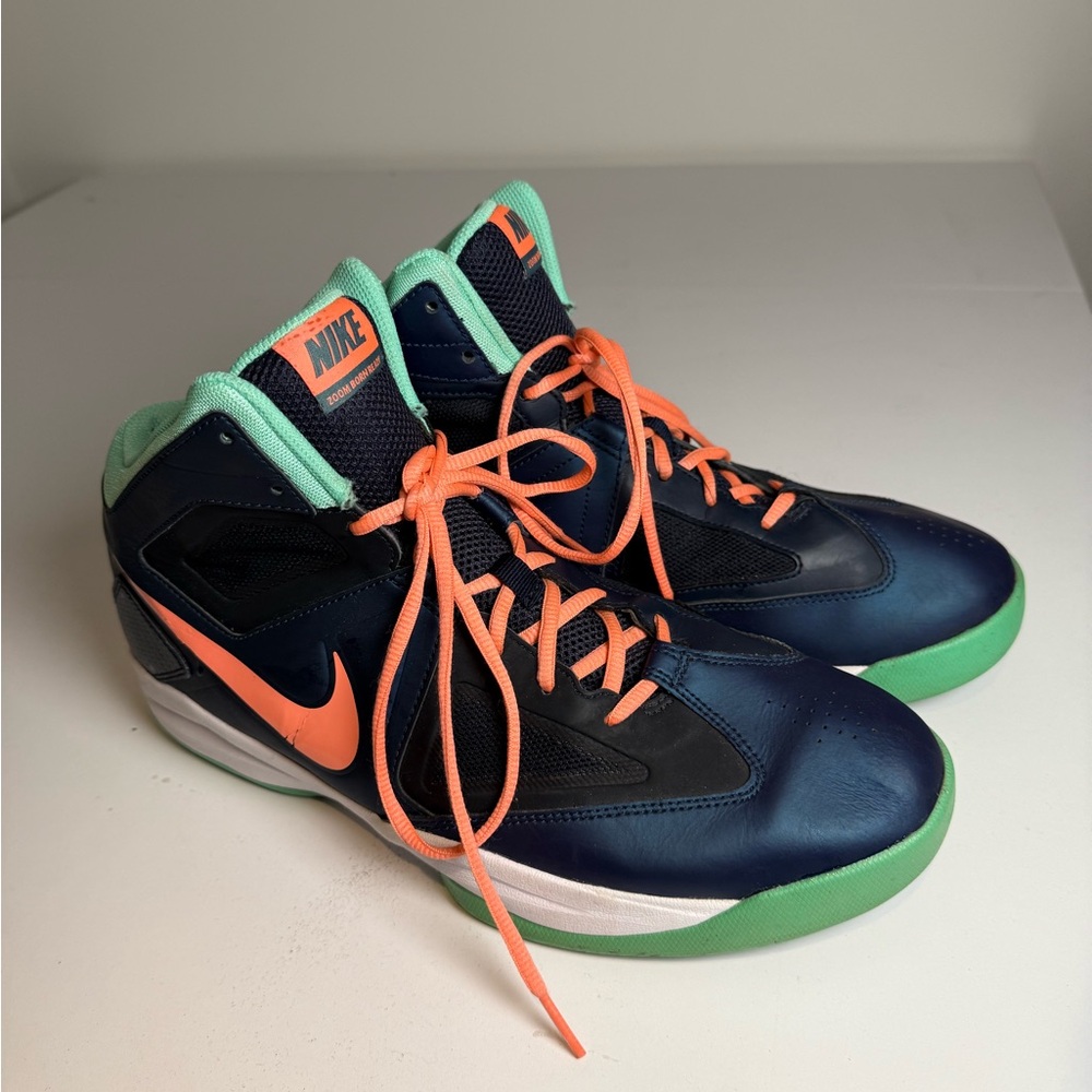 Nike Men’s colorful High Top Sneakers US 12 - Picture 2 of 9